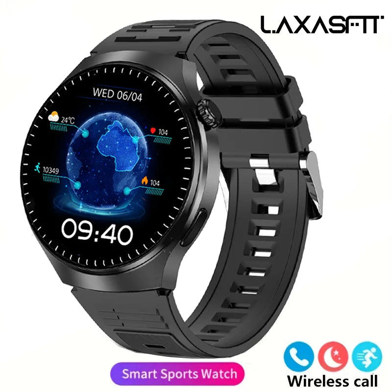 Smartwatch Premium com Chamadas Bluetooth e Monitorização da Saúde