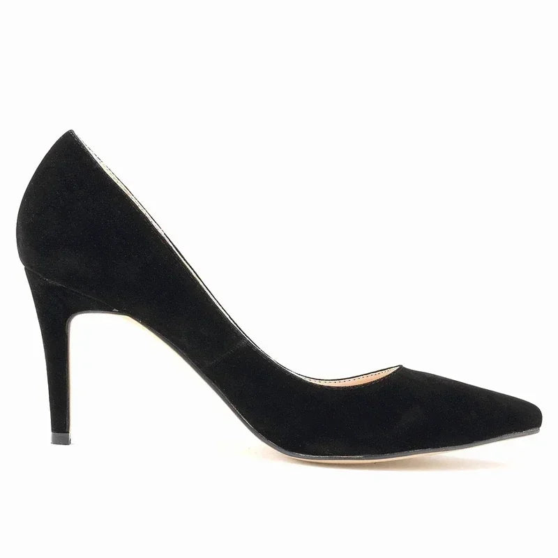 High Heels Classic Pumps Women's Stilettos Sexy Ponited Toes Fashion Office Party Red Wedding Female Comfort Women Party Shoes