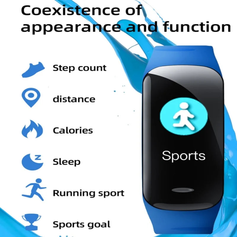 SmartWatch C1 Fitness com monitorização da saúde