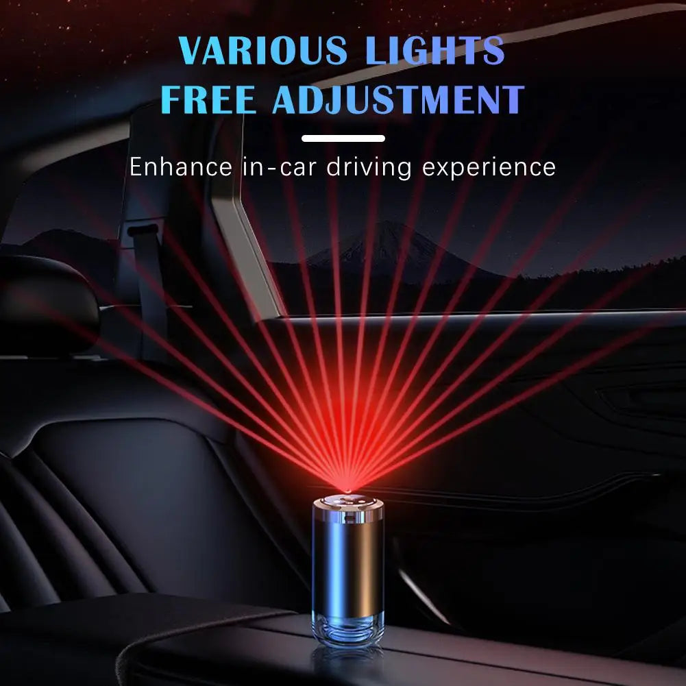Difusor Aromático para Automóvel USB – 5 Modos de Neblina