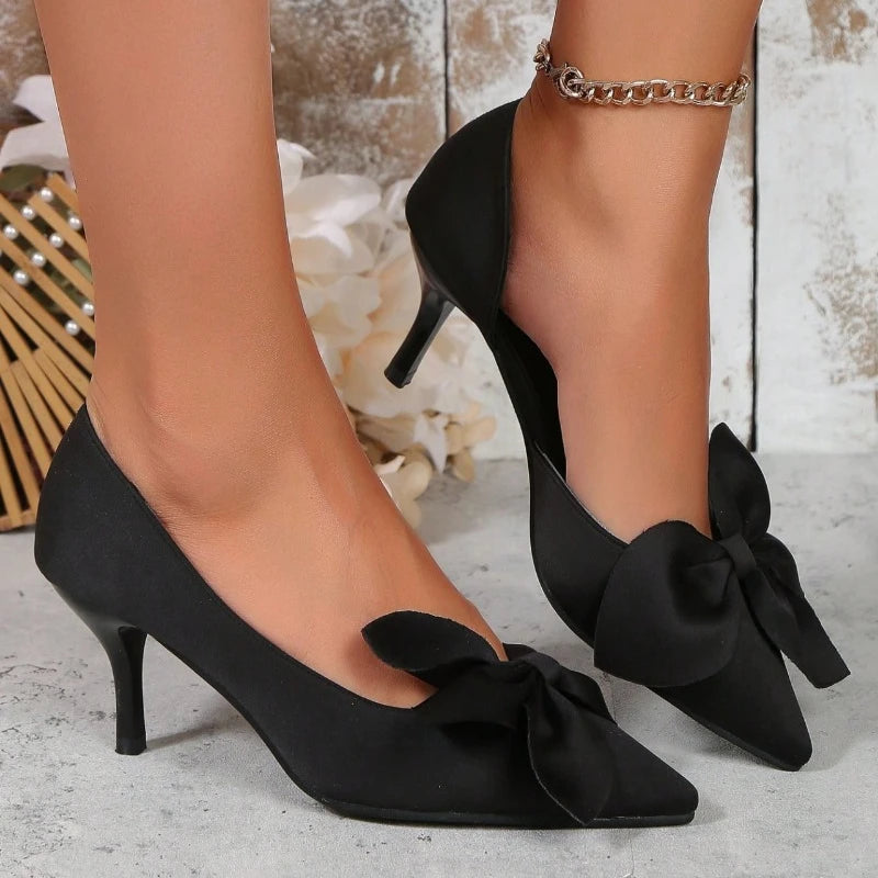 Sapato de Salto Elegante Rosa