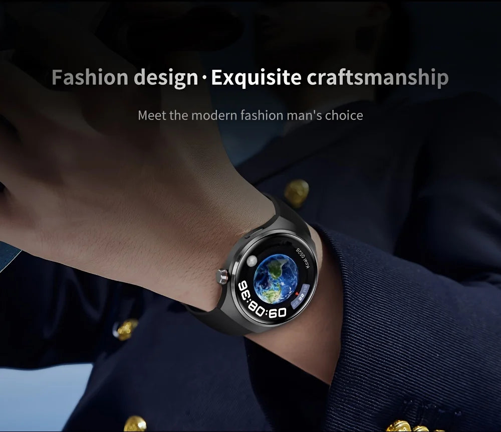 Smartwatch Premium com Chamadas Bluetooth e Monitorização da Saúde