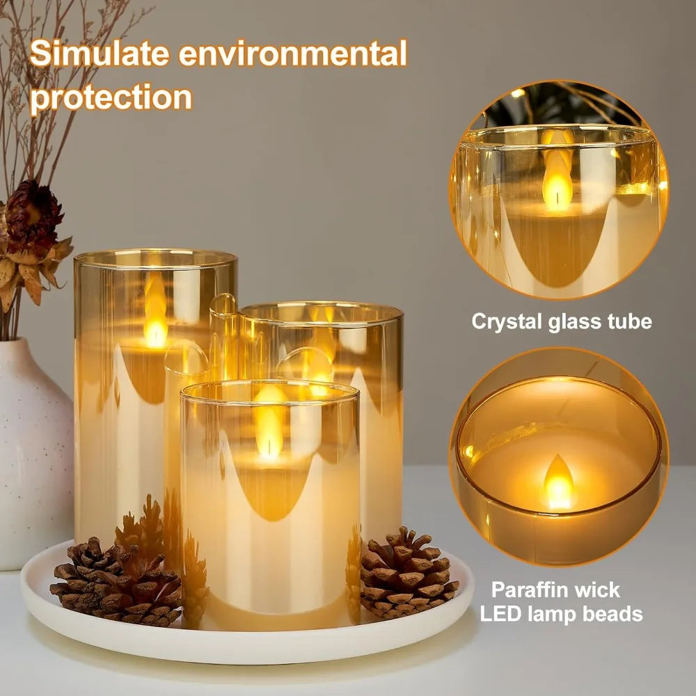 Velas LED Decorativas Premium com Comando Remoto