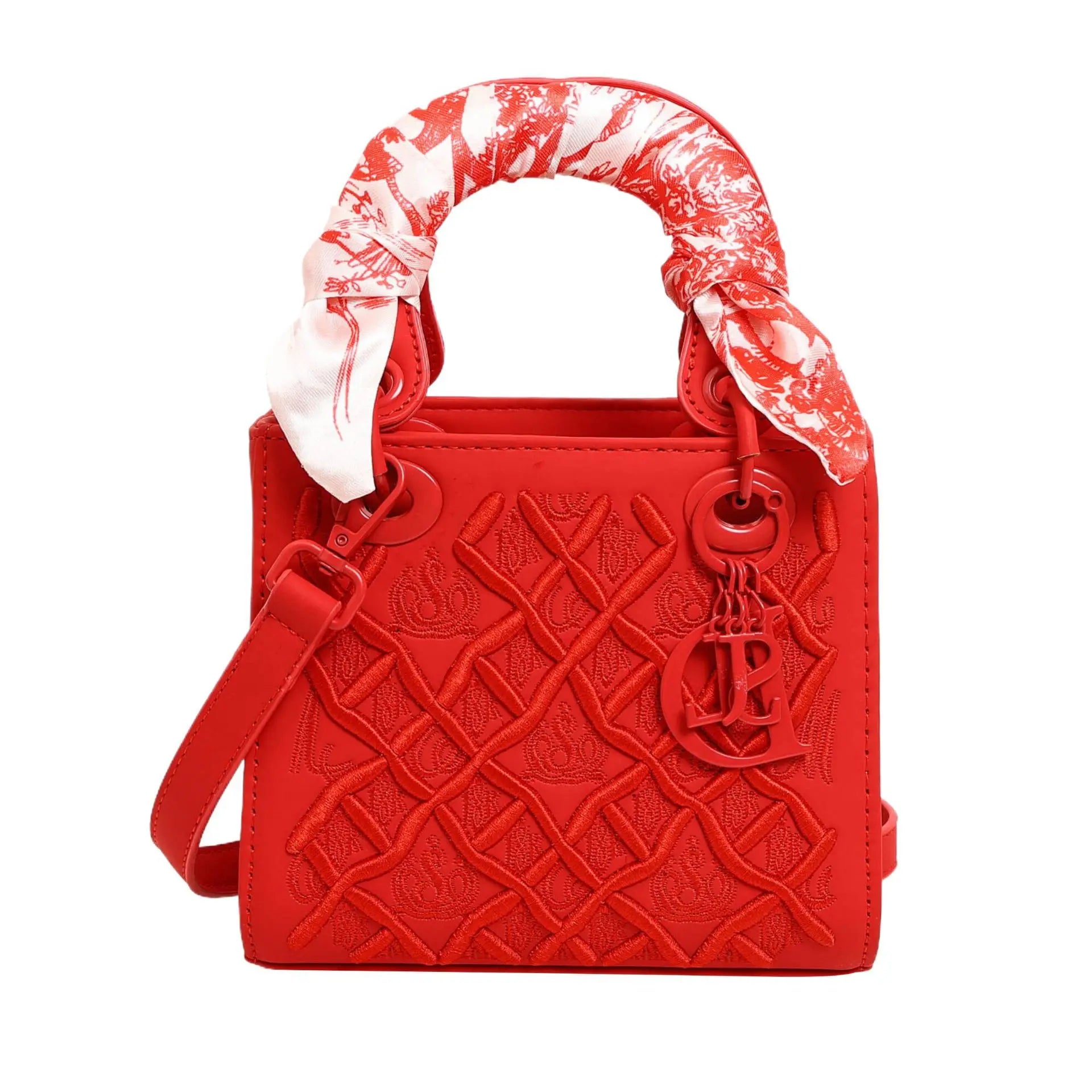 Luxury 2025 New Versatile Craftsmanship Embroidery Concubine Bag Handbag, Women's Crossbody Bag