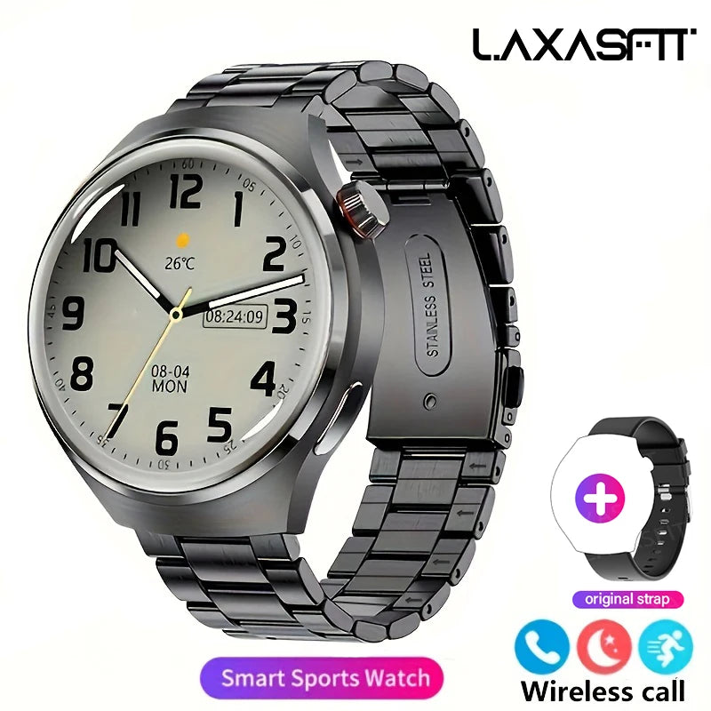 Smartwatch Premium com Chamadas Bluetooth e Monitorização da Saúde