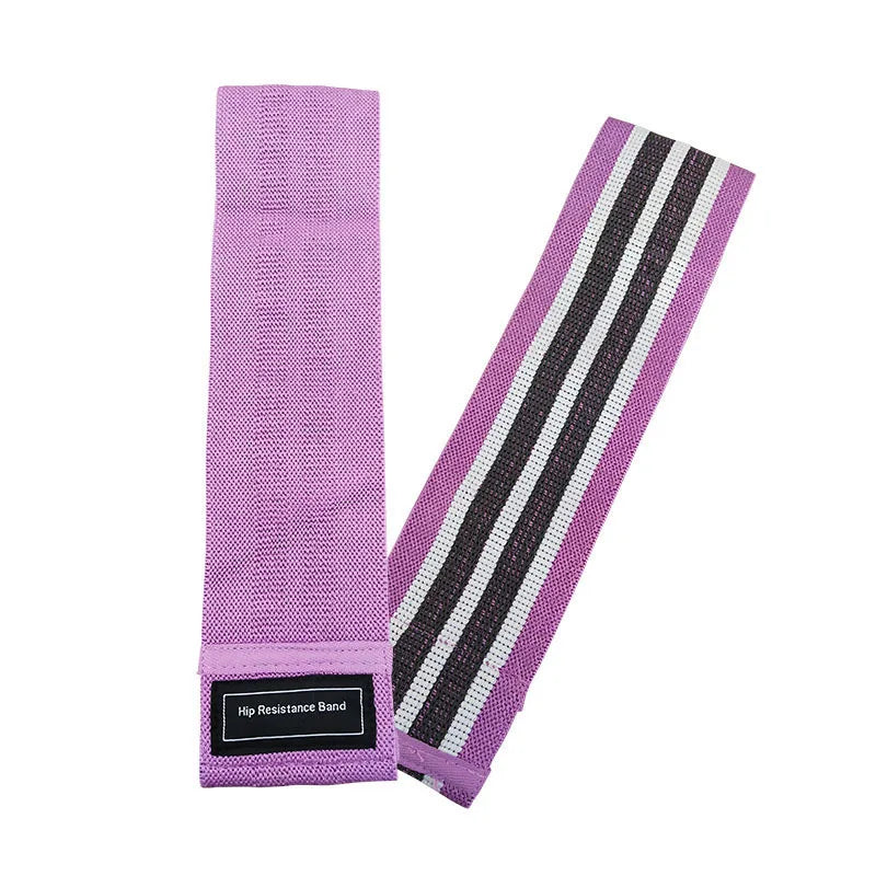 Kit de Faixas Elásticas de Resistência para Glúteos e Pernas