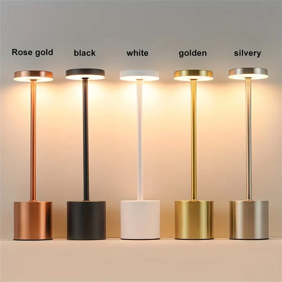 Candeeiro de Mesa LED Touch Recarregável Premium