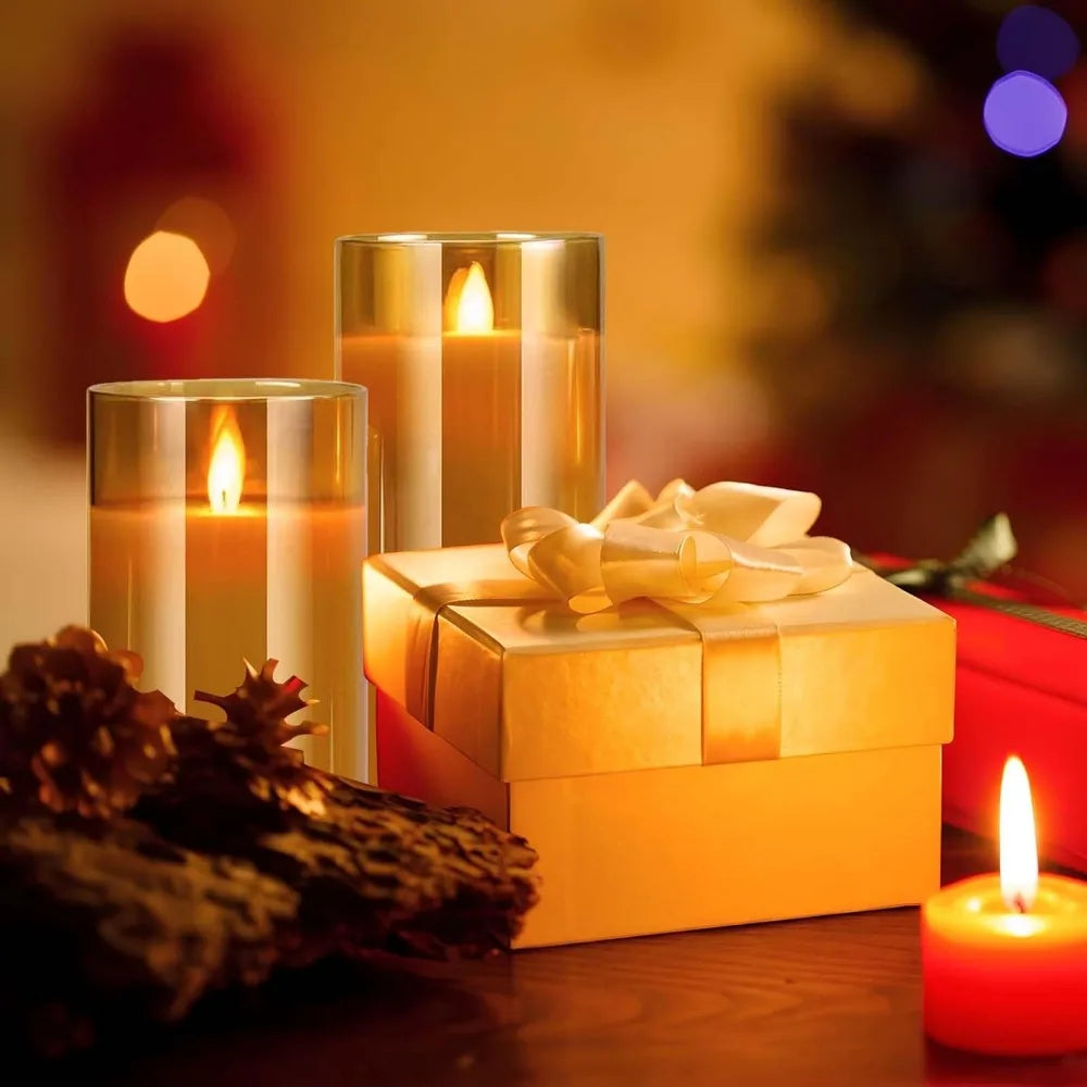 Velas LED Decorativas Premium com Comando Remoto