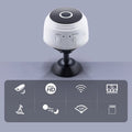 Mini Câmara de Vigilância Wi-Fi HD para InteriorMOS 2MP Telefon Alarm Camera