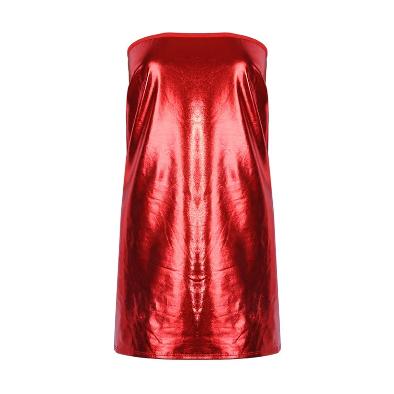 Vestido Scarlet Grace - Elegância com Folhos