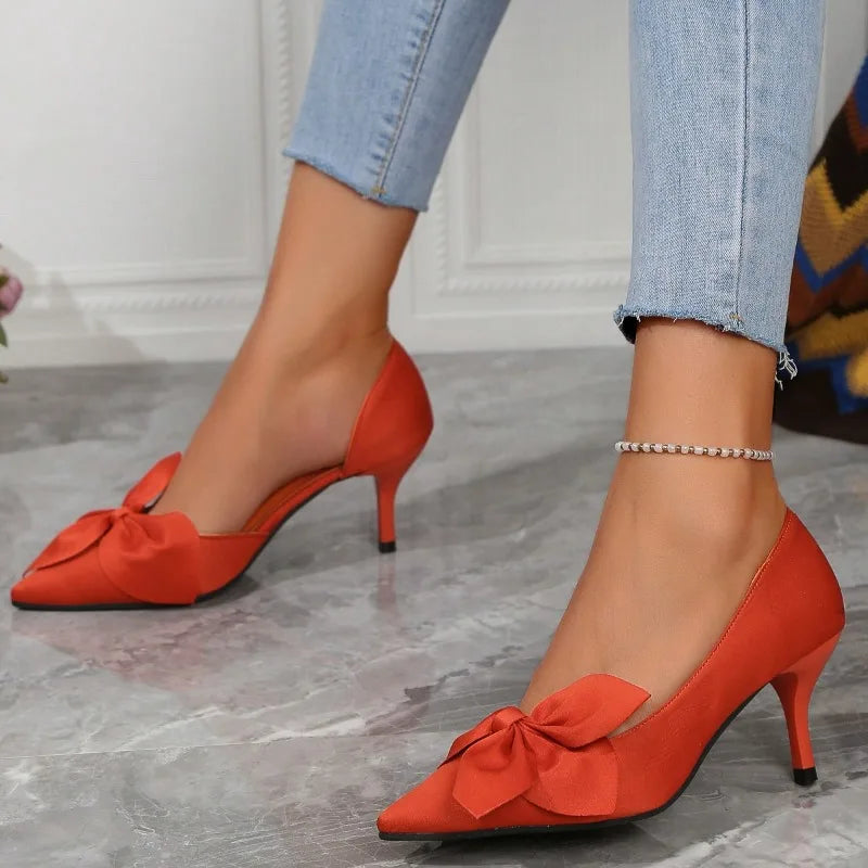 Sapato de Salto Elegante Rosa