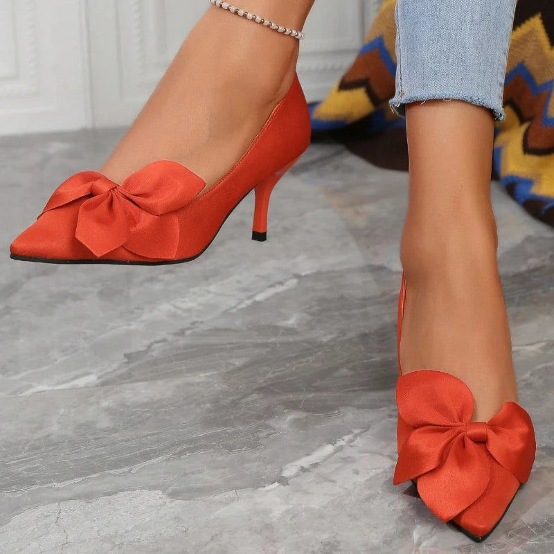 Sapato de Salto Elegante Rosa