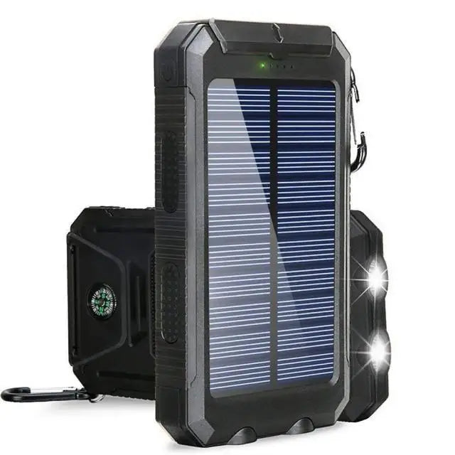 Power Bank Solar 80.000 mAh – Carregamento Rápido com Lanterna LED