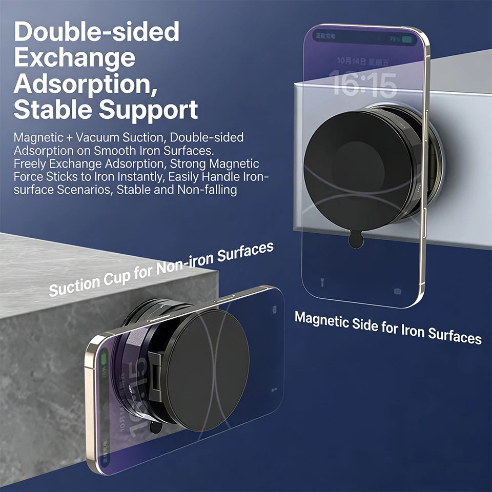 Suporte Magnético Dobrável 360° para Telemóvel