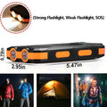 Power Bank Solar 20.000 mAh – Carregamento Rápido com Lanterna LED