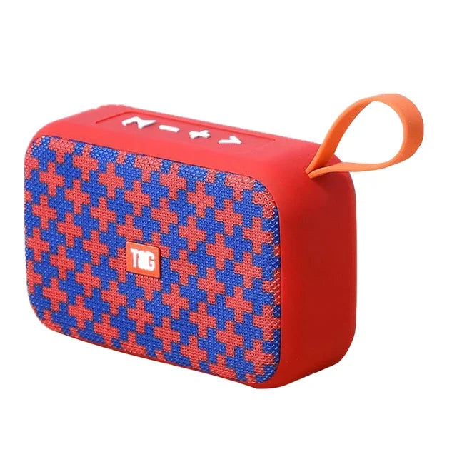 Coluna Bluetooth Portátil T&amp;G – Som Estéreo, Rádio FM e Bluetooth 5.3