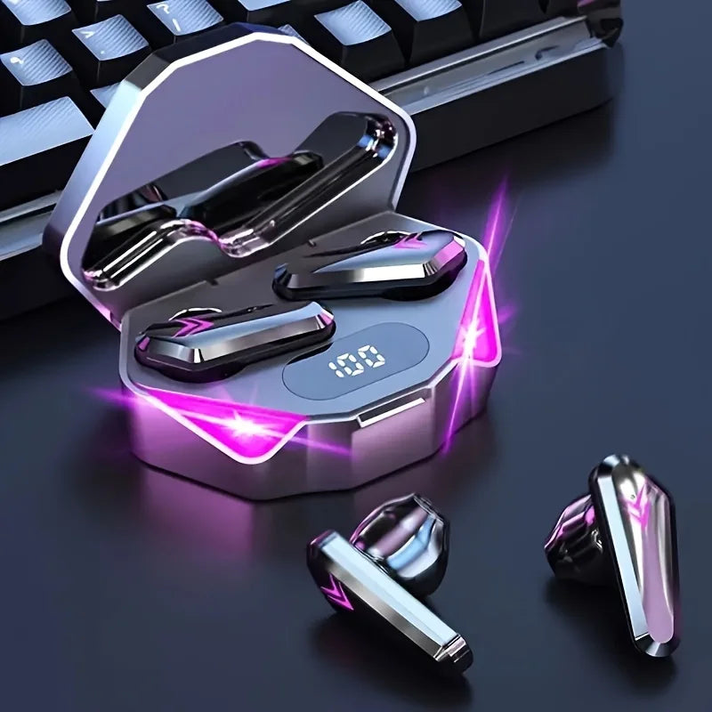 Auriculares Bluetooth X15 TWS Gaming LED
