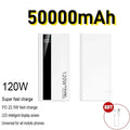 Power Bank 50.000 mAh 120W – Carregamento Rápido USB-C e USB