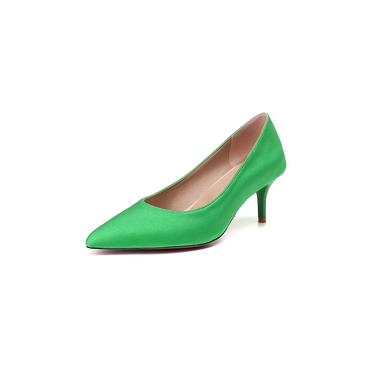 Pointed Toe Low Heel High Heel Shoes Leopard Print Pink Green Black Red Green Women's Shoes Cheap Clearance Sale Elegant Sexy Spring and Autumn New Designer Y2K Style Party Picks Girls' Gifts Charming Fashion White Tow