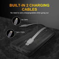 Power Bank 10.000 mAh 22,5W – Carregamento Rápido PD com Cabos Integrados