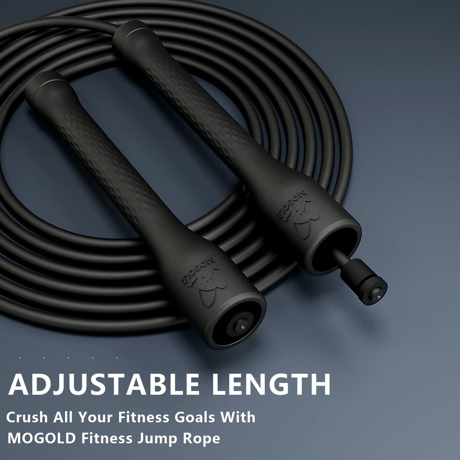 Corda de Saltar Profissional Ajustável para Fitness e CrossFit