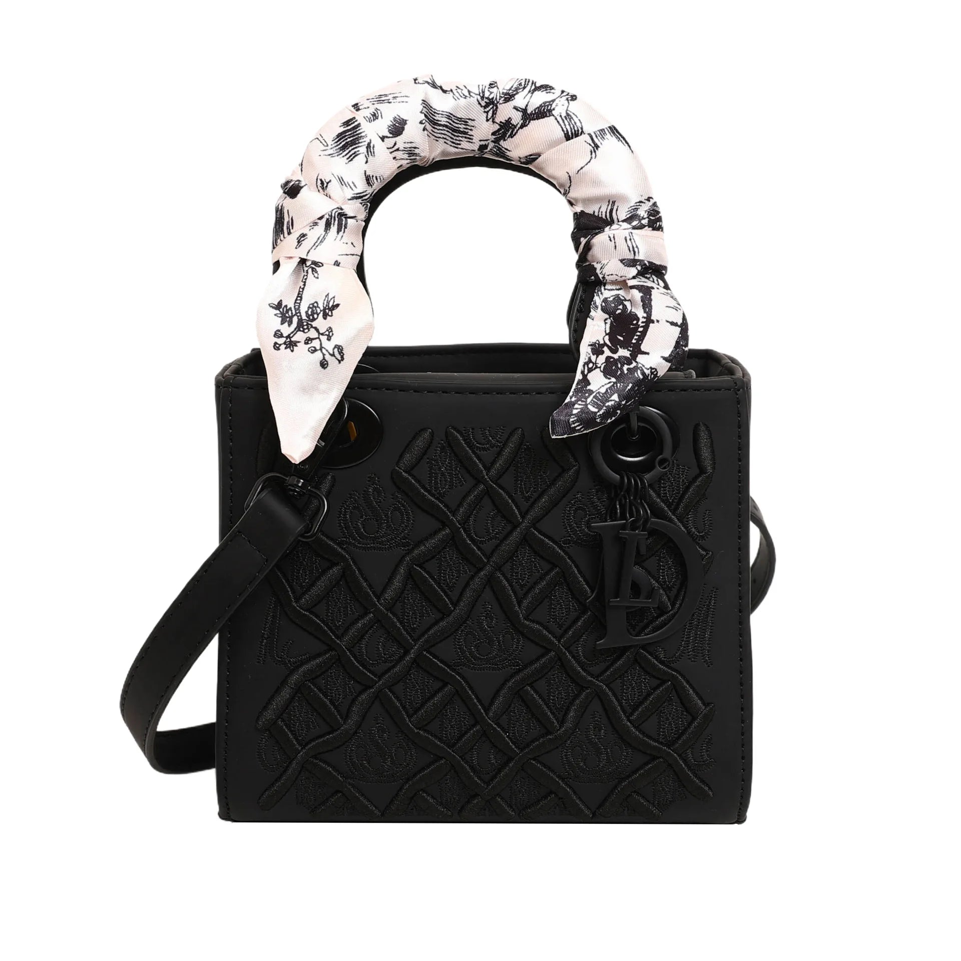Luxury 2025 New Versatile Craftsmanship Embroidery Concubine Bag Handbag, Women's Crossbody Bag