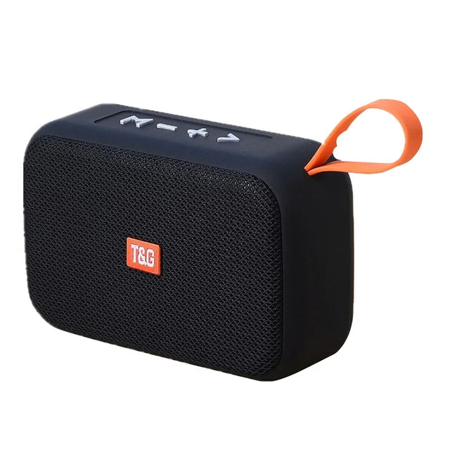 Coluna Bluetooth Portátil T&amp;G – Som Estéreo, Rádio FM e Bluetooth 5.3