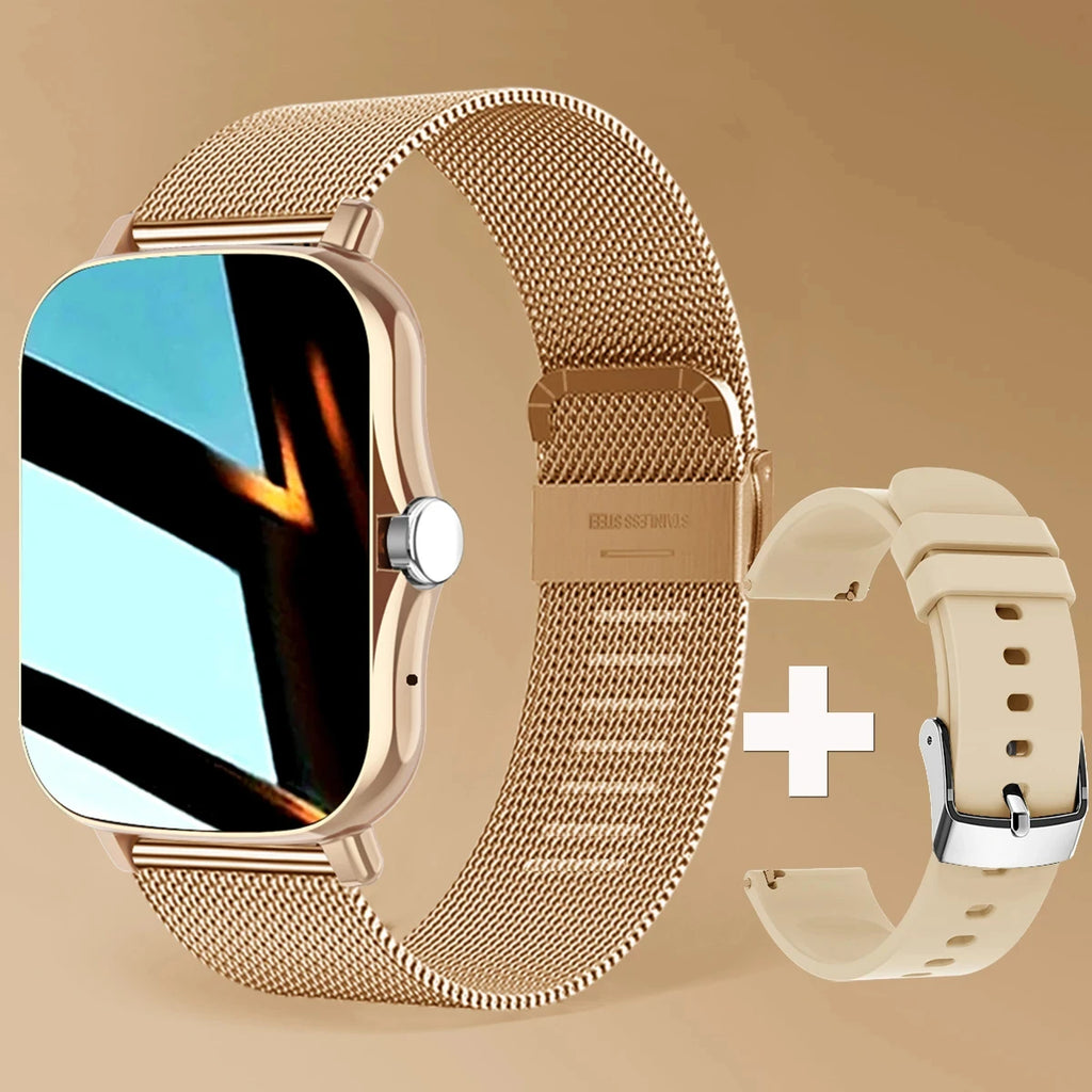 Smartwatch HD 1,83” com Chamadas Bluetooth e Monitorização da Saúde