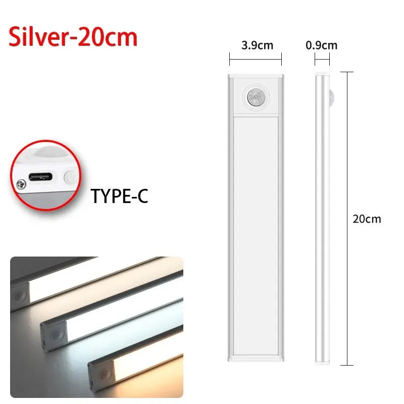 Luz LED Inteligente com Sensor de Movimento USB