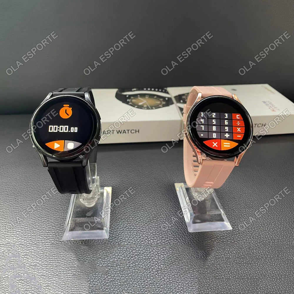 Smartwatch Elegante com Chamadas Bluetooth e Monitorização da Saúde