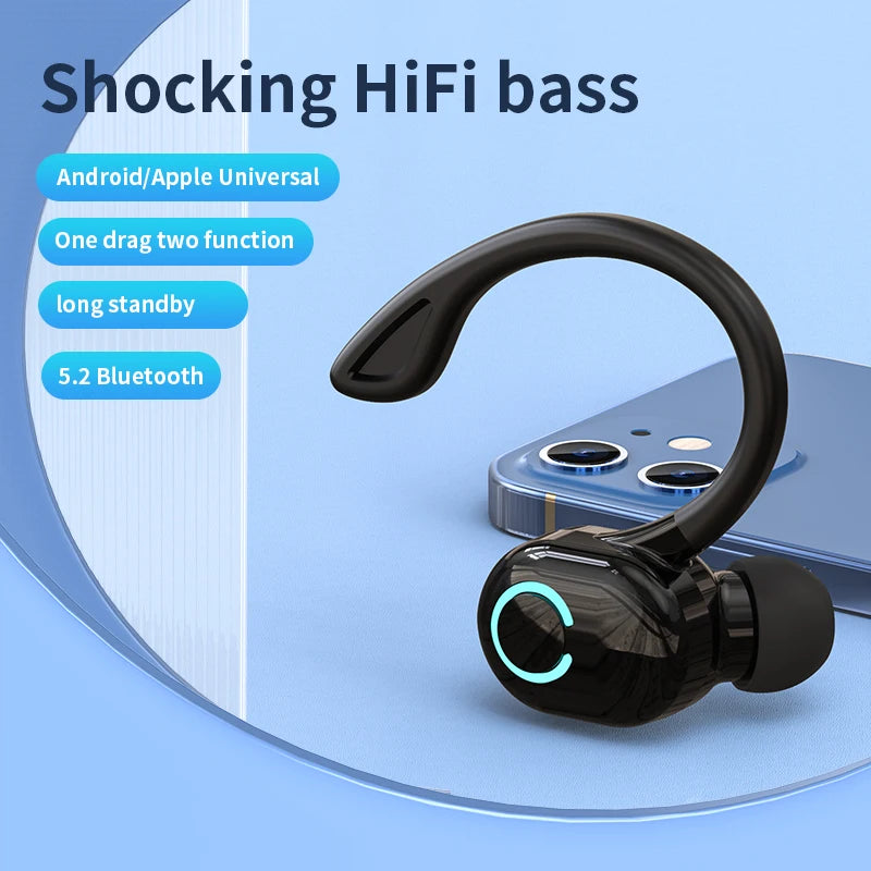Auriculares Bluetooth HiFi Bass Sports