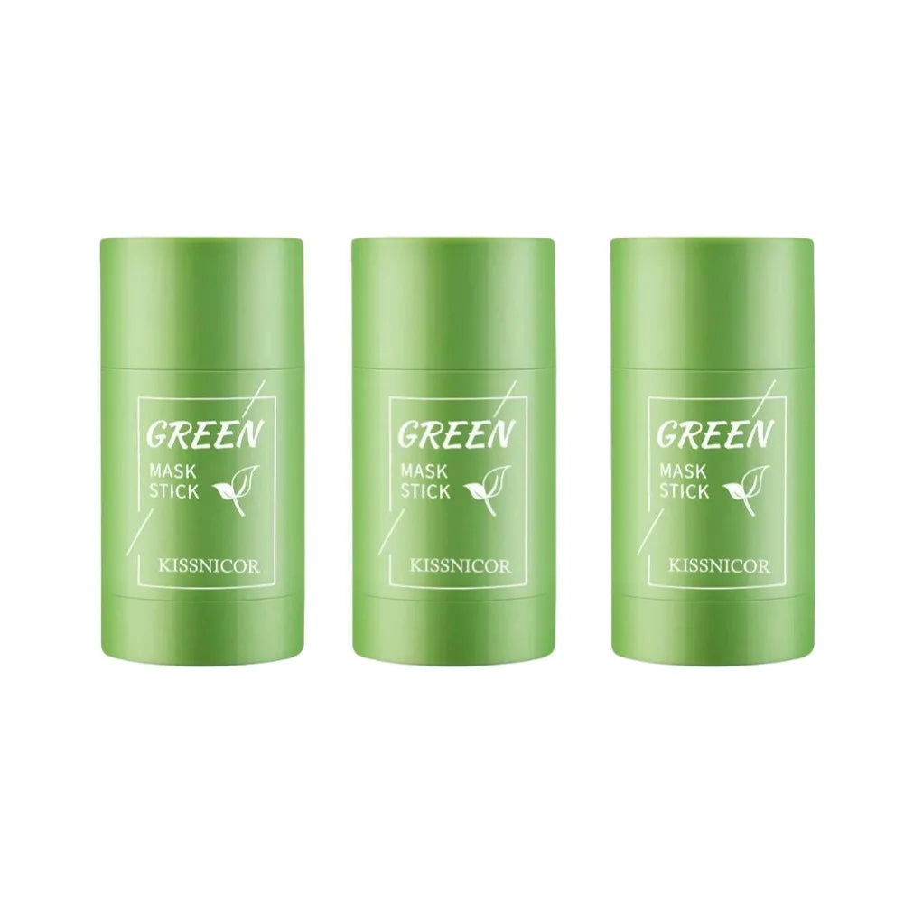 Máscara Facial em Bastão de Chá Verde – Limpeza Profunda