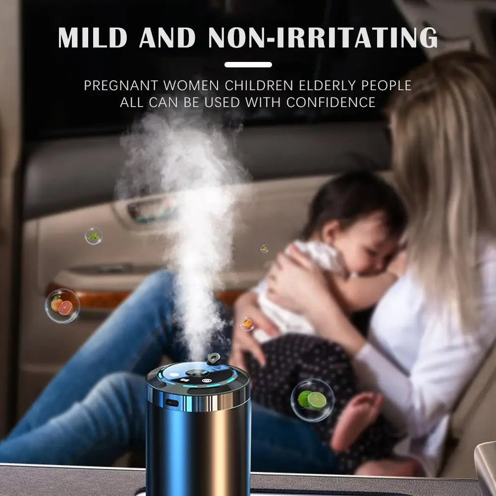 Difusor Aromático para Automóvel USB – 5 Modos de Neblina