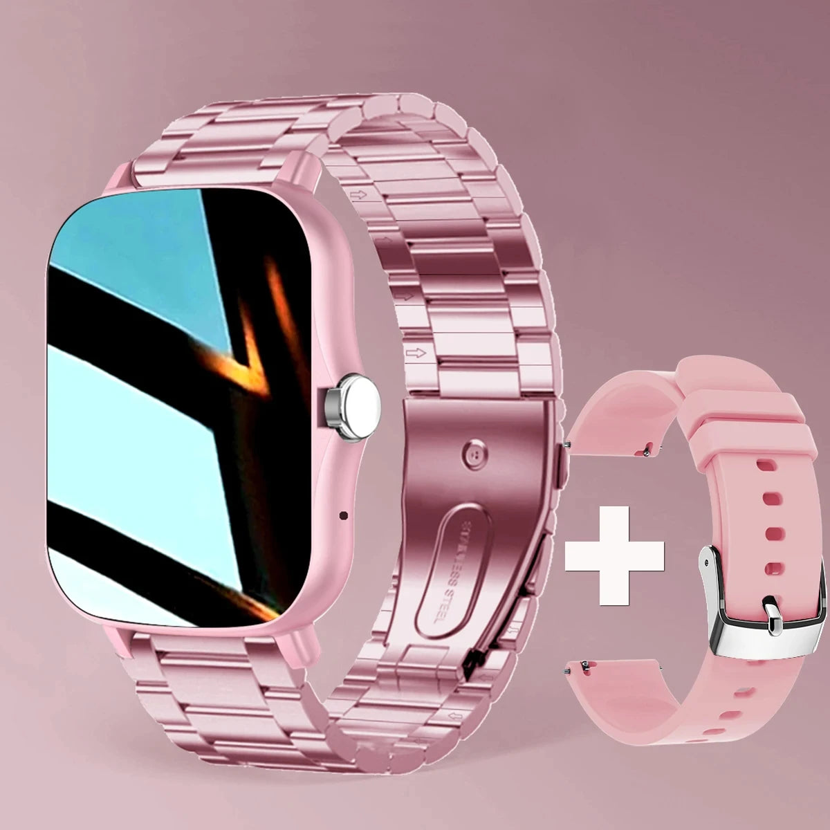 Smartwatch HD 1,83” com Chamadas Bluetooth e Monitorização da Saúde