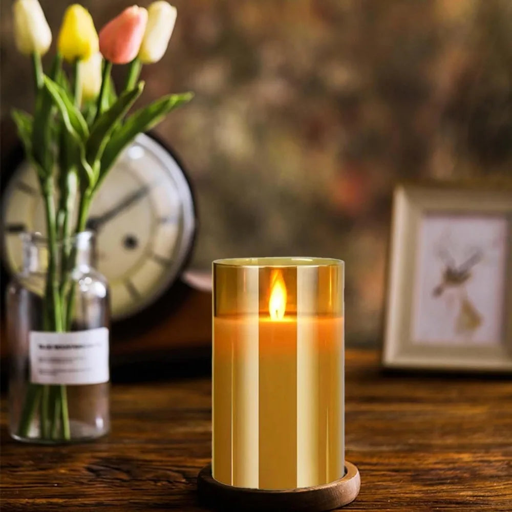 Velas LED Decorativas Premium com Comando Remoto