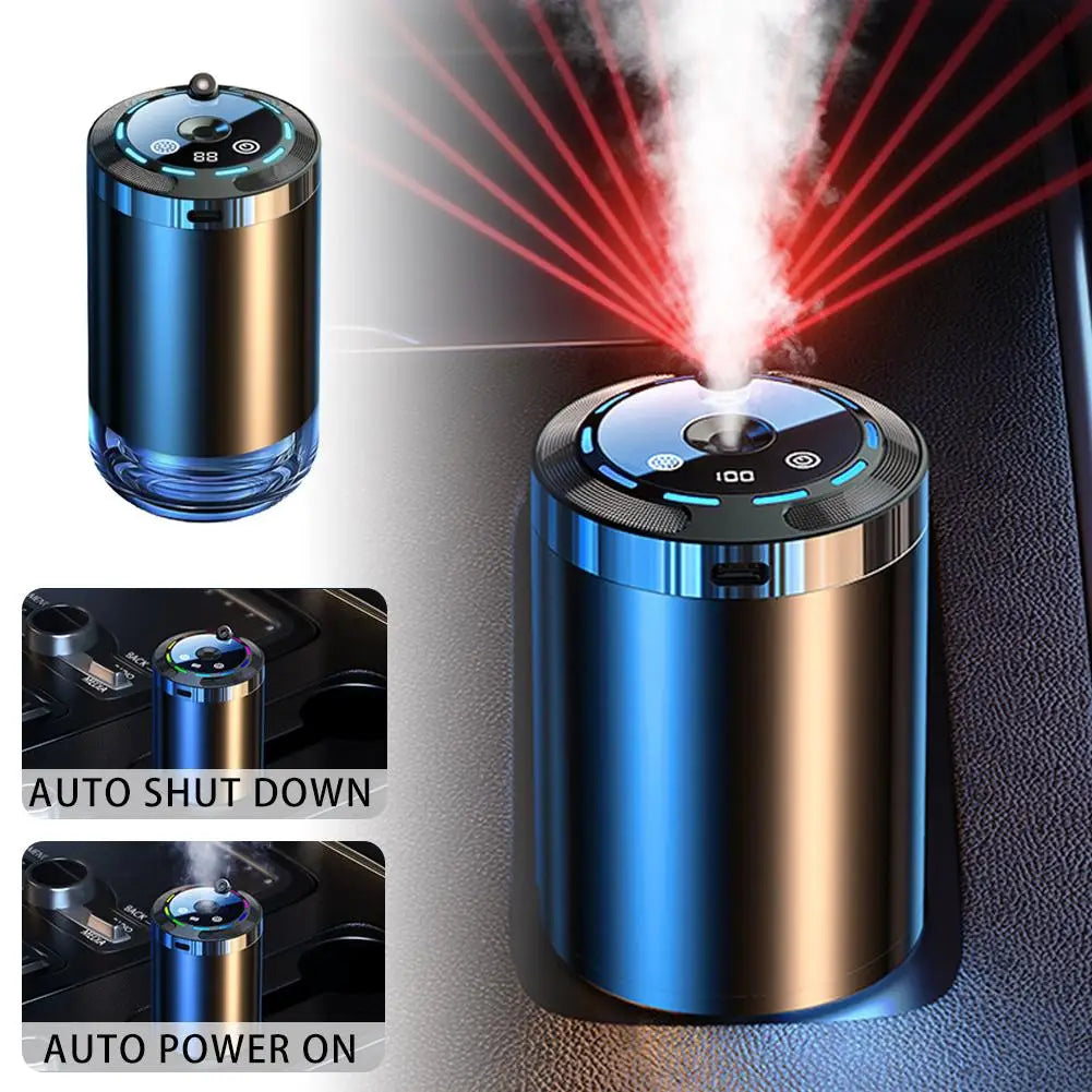 Difusor Aromático para Automóvel USB – 5 Modos de Neblina