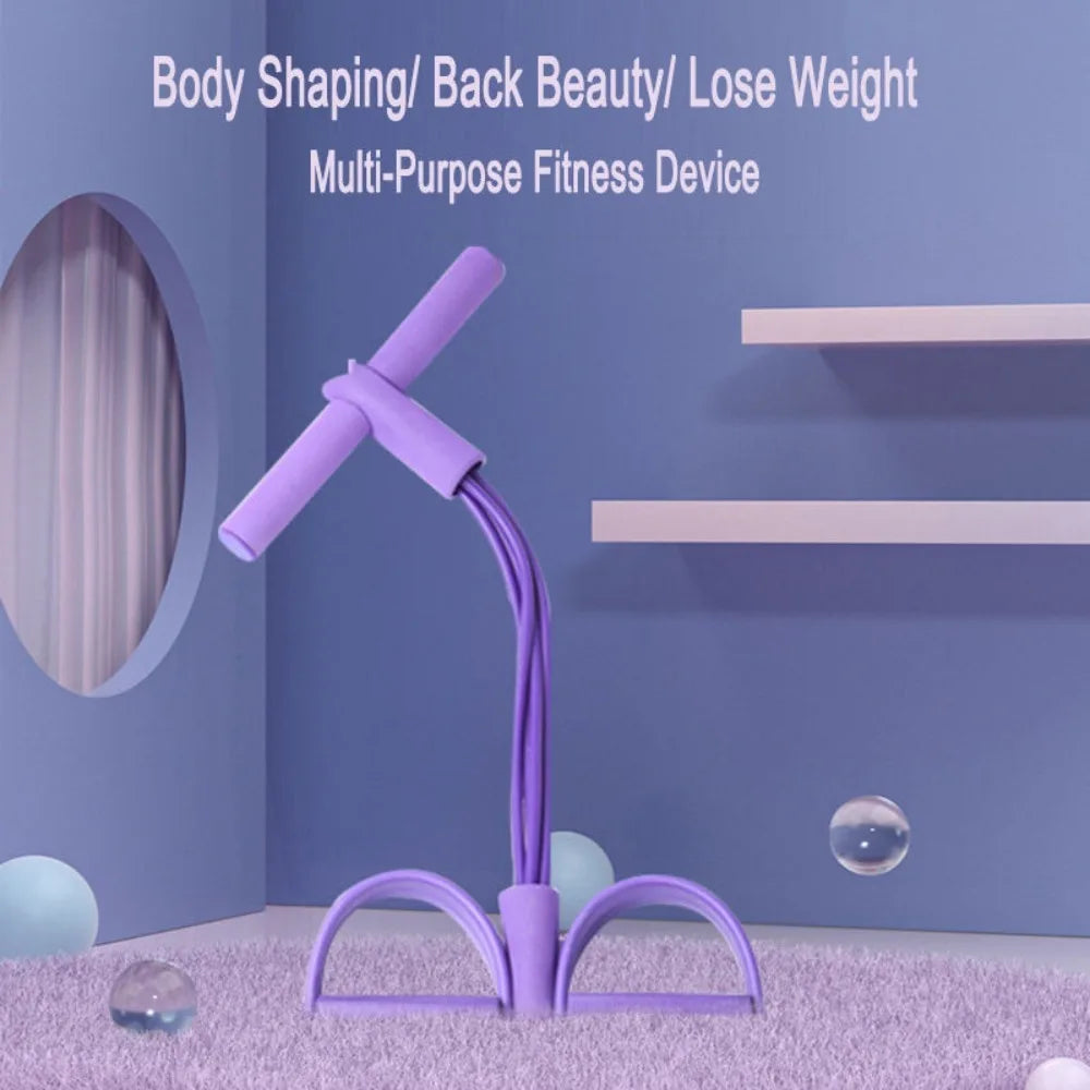 Pedal Elástico de Resistência para Yoga e Treino Abdominal