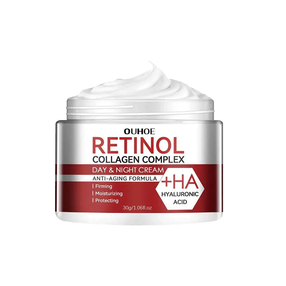 Creme Facial Hidratante com Retinol Antirrugas