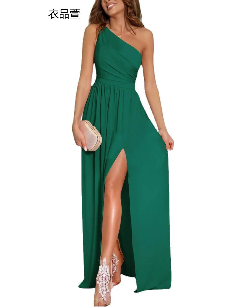 Vestido Imperial Grace – Longo de Festa com Elegância Premium