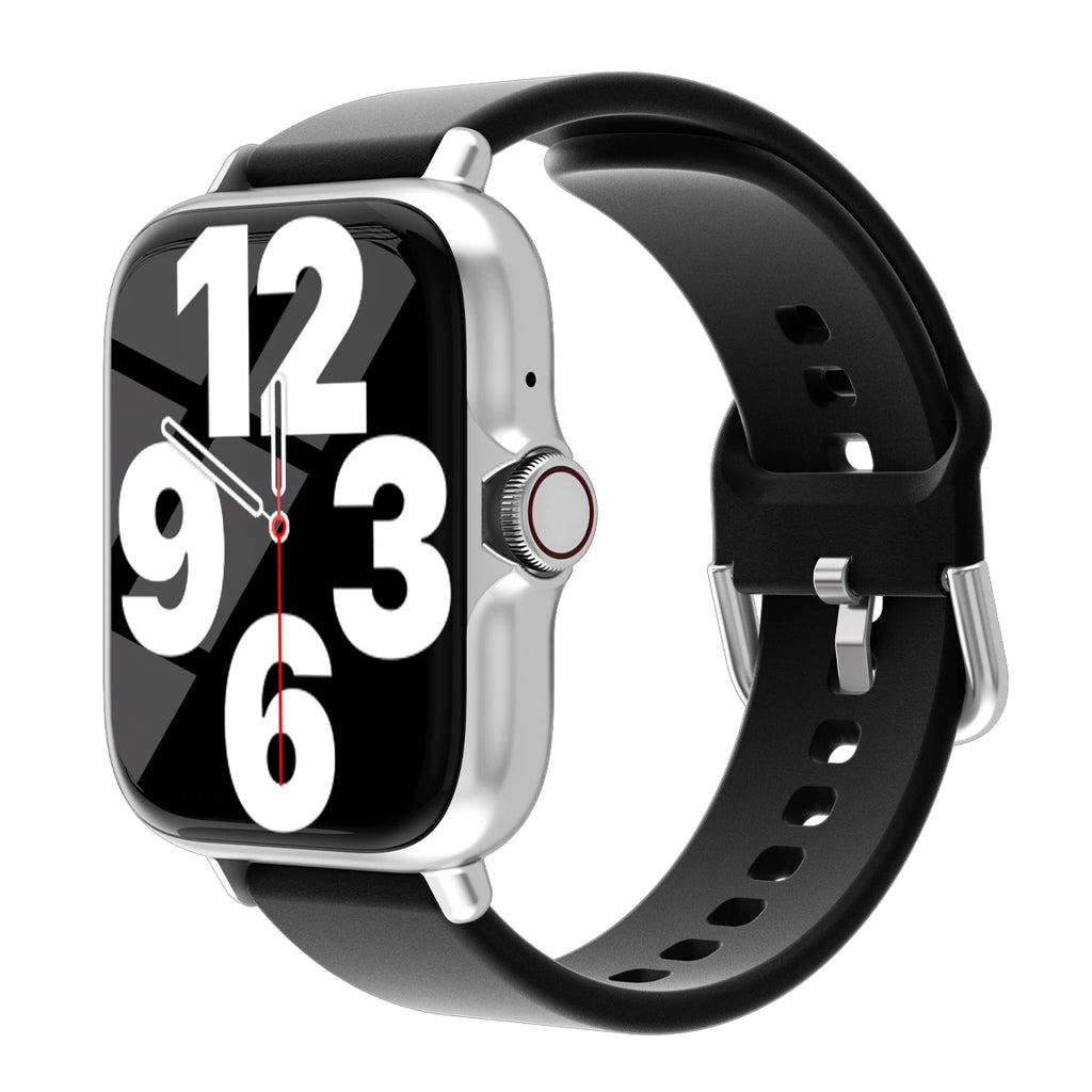 Smartwatch 1,83” com Chamadas Bluetooth e Resistência à Água