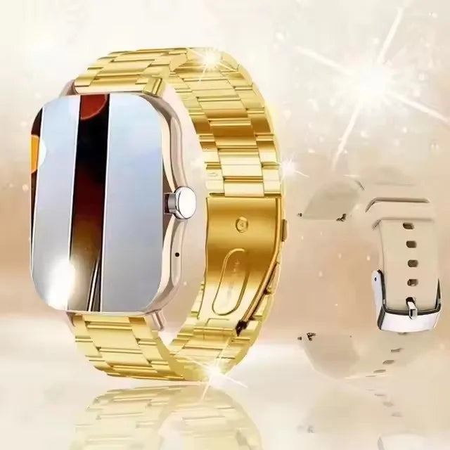 Smartwatch Inteligente com Chamadas Bluetooth e Ecrã Tátil HD