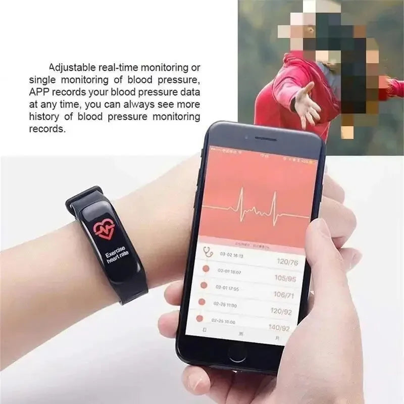SmartWatch C1 Fitness com monitorização da saúde