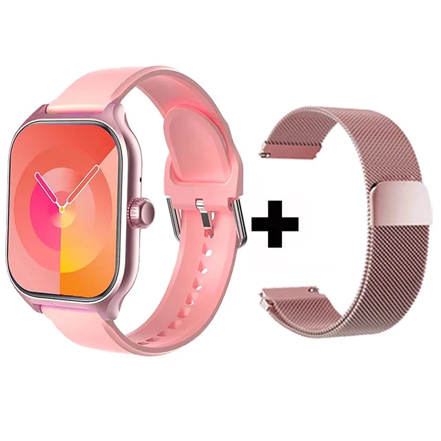 Smartwatch HD 1,83” com Chamadas Bluetooth e Monitorização da Saúde