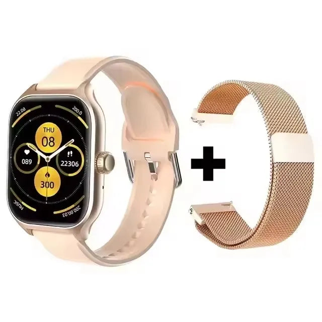 Smartwatch HD 1,83” com Chamadas Bluetooth e Monitorização da Saúde