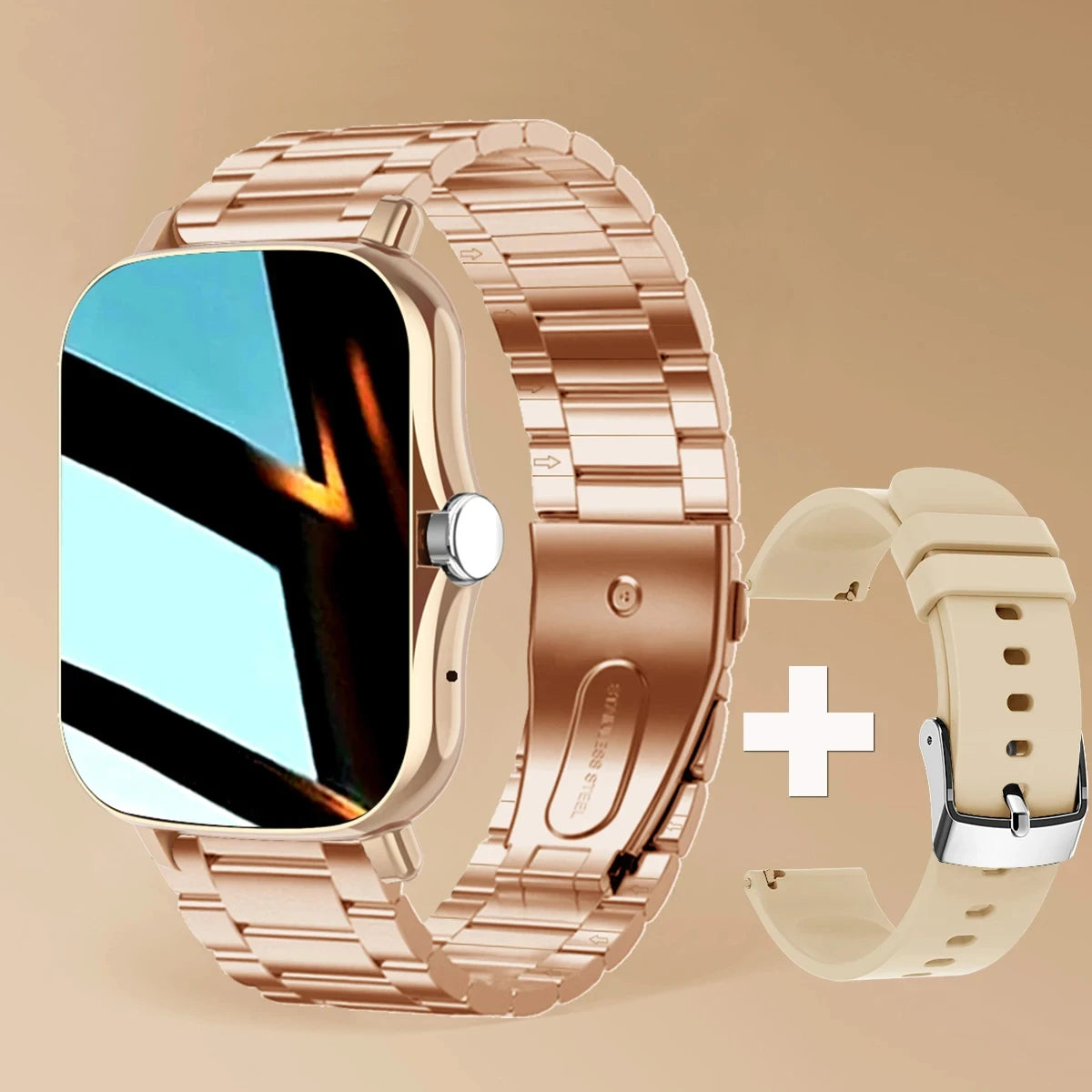 Smartwatch HD 1,83” com Chamadas Bluetooth e Monitorização da Saúde