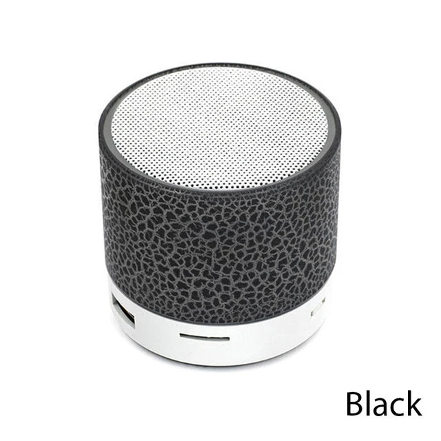 Bluetooth Mini Speaker Wireless Speaker Colorful LED TF Card USB Subwoofer Portable MP3 Music Sound Column For Car PC Smartphone