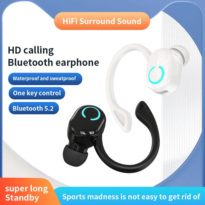 Auriculares Bluetooth HiFi Bass Sports