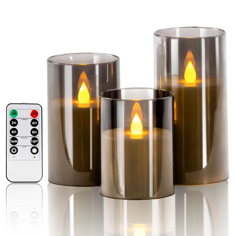 Velas LED Decorativas Premium com Comando Remoto