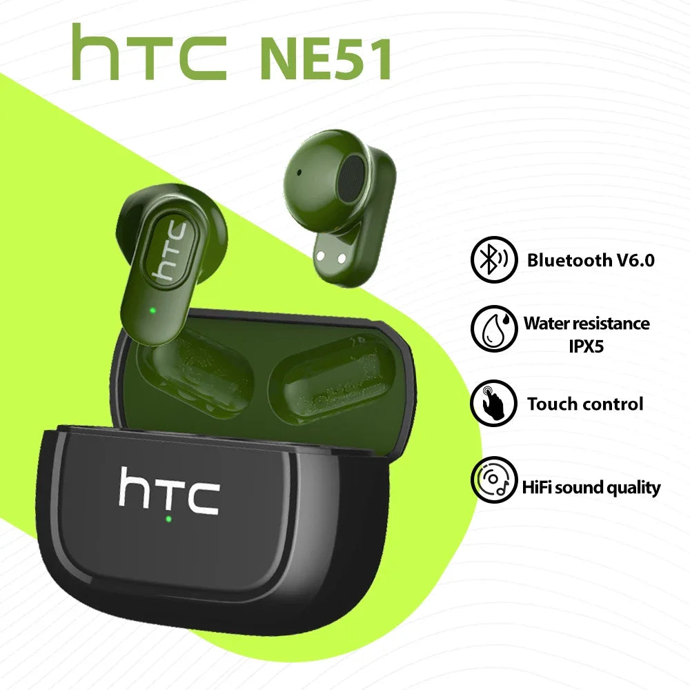 Auriculares Bluetooth HTC NE51 TWS