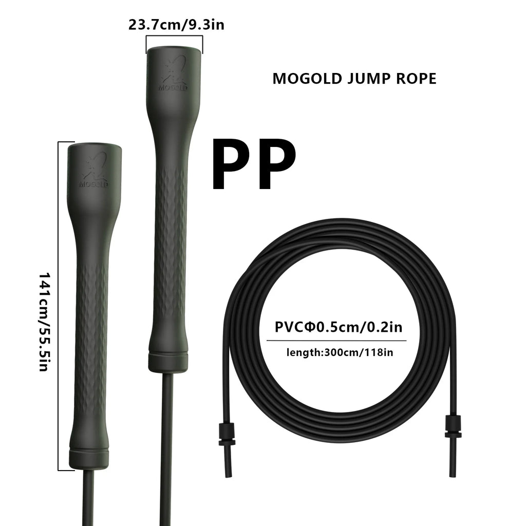 Corda de Saltar Profissional Ajustável para Fitness e CrossFit